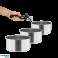 Topfset mit abnehmbaren Griff TEESA COOK EXPERT SINGLE HAND Bild 2