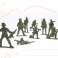 Soldier soldiers military base figures set 114pcs. image 4