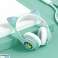 ZS7D Headphones bt 5.0 led turquoise ears image 3