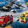 LEGO City 60462 набор с вертолетом, пожарной машиной и подводной лодкой изображение 3
