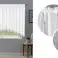 FERTIGER VORHANG 150x300 VOILE SCHLEIFE STRASS VORHÄNGE VORHANG L223 MIT PAILLETTEN 150 X 300 Bild 3
