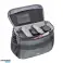 Camera Bag Photo Bag with Rain Cover and Accessory Compartments, grey image 1