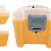 LARGE FISHING BOX BOX ORGANIZER FOR ACCESSORIES ORANGE LARGE image 4