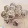 LED LEUCHTENDE KUGELN WEIHNACHTSBAUM GIRLANDE LICHTER FARBEN GIRLANDE SILBER DEKORATIVE KETTE LEUCHTENDE KUGELN Bild 1