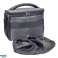 Camera Bag Photo Bag with Rain Cover and Accessory Compartments, grey image 3