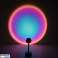 Sunset Lamp Lámpara de proyector de luz con USB Color ajustable Rotación de 360° LED romántica fotografía 5