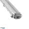 VUMBI II T8 LED hermetisk armatur 2x18W. 3600lm. IP65. 4000K. inkluderer lysrør bilde 3