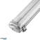 VUMBI II T8 LED hermetisk armatur 2x18W. 3600lm. IP65. 4000K. inkluderer lysrør bilde 4