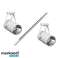 LED bolt lámpa sín reflektor egyfázisú fehér fémből 30W 2550 lm meleg fény 3000K kép 4