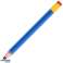 Sikawka Spritze Wasserpumpe Bleistift 54 86 cm blau Bild 1