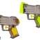 Kleiner durchsichtiger Wasserpistole Gelb Orange Bild 1