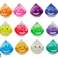 Schleim Emoticon in der Box 150 g 12 Farben Bild 2