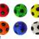 Kleiner weicher Schaumstoffball Fußball 5,5 cm Bild 2