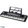 Electric Keyboard Microphone Music Stand Recording Playback image 2