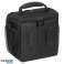 Camera Bag Photo Bag with Rain Cover and Accessory Compartments, black/grey image 4
