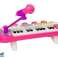 Tastatur Klavier 24 Tasten USB Mikrofon Rosa Bild 1
