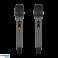 Active speaker column with 2 wireless microphones UHF SD Bluetooth FM USB LED 60 Watt image 5