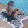 GROSSES HANDTUCH STRANDBADEDECKE FÜR POOL BEACH SCHNELLTROCKNEND 150x146 cm Bild 4