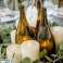DECORATIEVE WIJNFLES MET KAARS LED KAARS KANDELAAR FLES STOP foto 1