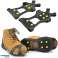 HOUSSES ANTIDÉRAPANTES CRAMPONS CHAUSSURES CAOUTCHOUC NEIGE r. 34-38 S photo 4