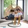 Chaise suspendue, balançoire cocon avec coussins, DEUX PLACES KR34 photo 5