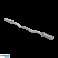 Olympic curl bar 50 mm med lejer Olympic curl bar med lejer 120 cm 9 kg REBEL ACTIVE billede 1