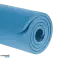 Cvičební podložka na jógu pilates fitness 183x61 cm tloušťka 1,5 cm materiál NBR modrá REBEL ACTIVE fotka 3