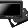 Auto lcd monitor 7 inch 12/24v kabel 10m en achteruitrijcamera 4pin ahd set foto 3