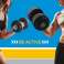 LEC RBA 2143 02.5 Olympic Cast Iron Weight Set 4x2.5kg. 51mm hole. plate with handles. REBEL ACTIVE image 3