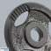 LEC RBA 2143 02.5 Olympic Cast Iron Weight Set 4x2.5kg. 51mm hole. plate with handles. REBEL ACTIVE image 5