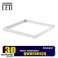 Panneau LED 60x60 60W Plafonnier Caisson 3000K Cadre Chaud Monté en Surface photo 2