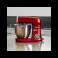 Oliver Voltz OV51115A, Mixer, 2100W, 7.5 l, Inox, 3 Gummis, 6 Geschwindigkeiten + Puls, LED, Rot Bild 5