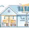 Wandgemonteerde omvormer voor zonne-energie KEMOT PROsolar 2500 24V 230V 25000VA/1800W foto 5