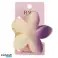 Закопчалка за коса XL цвете OMBRE матов крем с лилаво 7.5 x 8cm SP402 картина 3