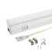 Lumière tubulaire LED linéaire T5 60 cm 8W on/off neutre 4000K lampe de surface intégrée photo 2