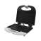 Rosberg R51442A, 2 slices sandwich toaster 800W, Grill plates, White image 1