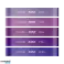 Mini Band L 2.3 Latexové cvičební pásky sada 18.2 kg 5 Elastické pásky fialová REBEL ACTIVE fotka 2
