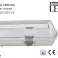 Kit: 1x hermetische LED-Lampenleuchte IP65 1 Seite 2x LED-Leuchtstofflampe 120cm 18W T8 6000K 1 Seite kalt Bild 3