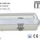 Kit : 2x lampe led hermétique luminaire ip65 4x lampe fluorescente led 120cm 18w t8 4000k g13 neutre photo 3