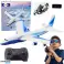 NEL 20266 Remote Control Airplane R/C 4D G2 Lights White image 2