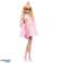 Barbie Puppe Deluxe Style 3 rosa Kleid mit großer Schleife Bild 3