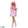 Barbie Fashionistas Puppe blond im rosa Kleid Bild 1