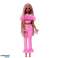 Barbie Puppe Deluxe Style 4 rosa Set mit Fell Bild 3
