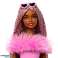 Barbie Puppe Deluxe Style 4 rosa Set mit Fell Bild 4