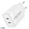 Ładowarka sieciowa Dual 40W do USB-C, biała 180-240V / szybka ładowarka / max. 40 watów zdjęcie 4