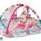 Große pädagogische Poolmatte für Babys 5in1 mit Nilpferdbällen Bild 3