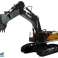 Ferngesteuerter Bagger Modell 1592 HuiNa 1:14 R/C Gelb Bild 3