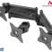 Desk Mount for 3 LCD Monitors Maclean. dual arms. VESA 75x75 and 100x100. 13" 27". 8kg. MC 691 image 2