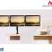 Desk Mount for 3 LCD Monitors Maclean. dual arms. VESA 75x75 and 100x100. 13" 27". 8kg. MC 691 image 3