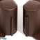 Garden palisade with ramp IPAL6 3.02m brown image 4
